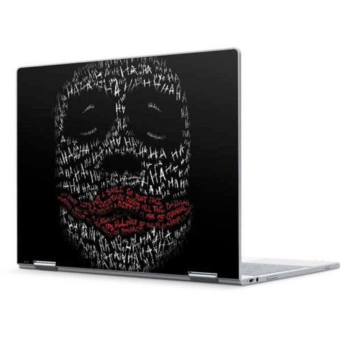 DC Comics The Joker Put a Smile On That Face Pixelbook Skin